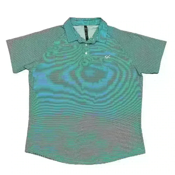 Southern Athletica Short Sleeve 1/4 Button Golf Performance Polo Shirt Mens XXL - Picture 2 of 13